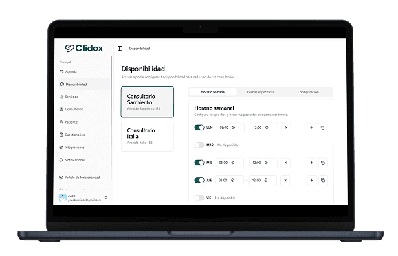 Clidox Platform Interface